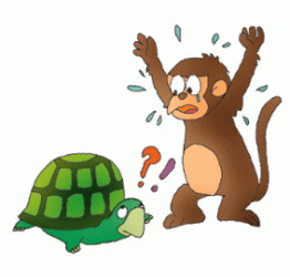 Truyện Ngụ Ngôn: Rùa và Khỉ