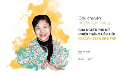 Người phụ nữ liên tiếp bị hai bệnh ung thư gõ cửa