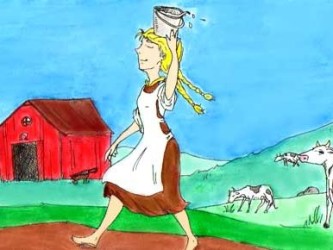 Truyện ngụ ngôn: Cô gái vắt sữa