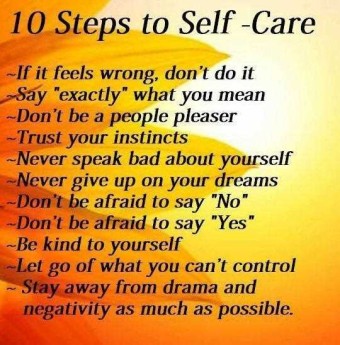 10 steps to self-care