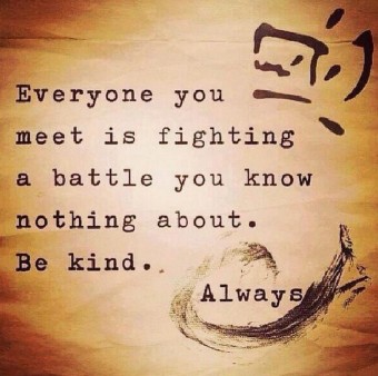 Always be kind