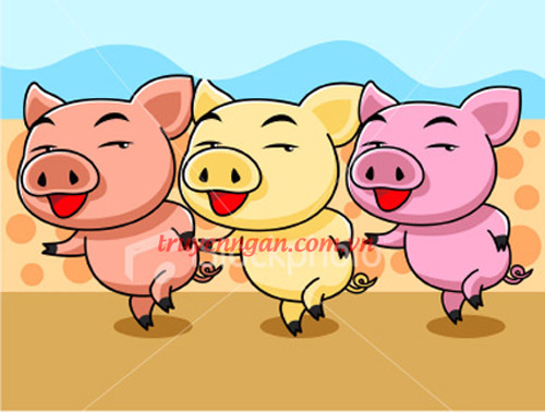 Truyện Ngụ Ngôn: Lợn Đi Chợ